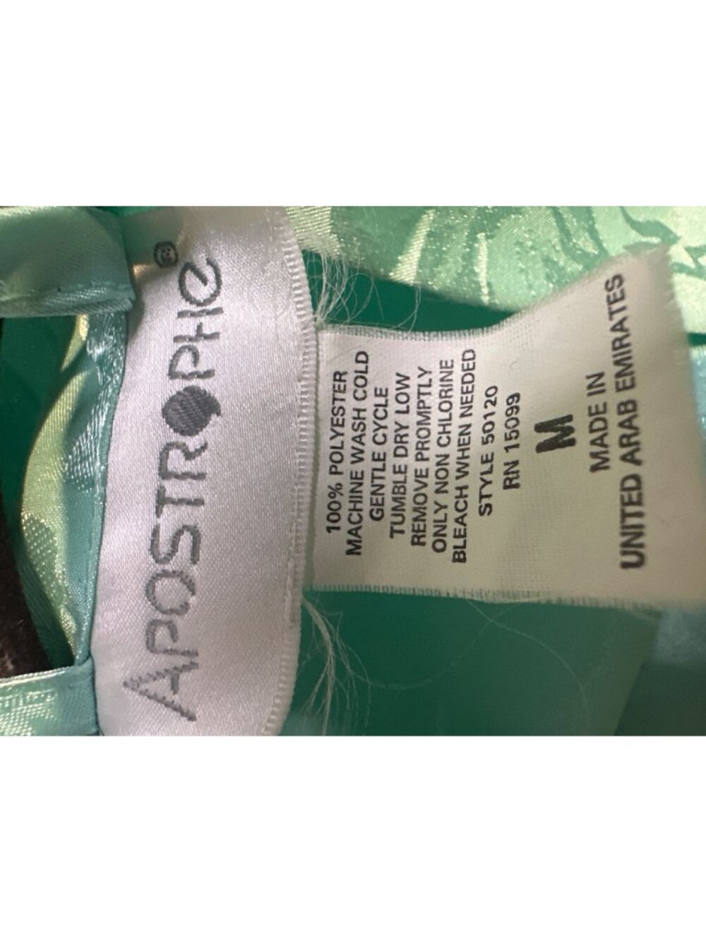 Apostrophe Womens M Mint Green Floral Jacquard Robe Long Belted Pockets Cottage - Picture 5 of 6